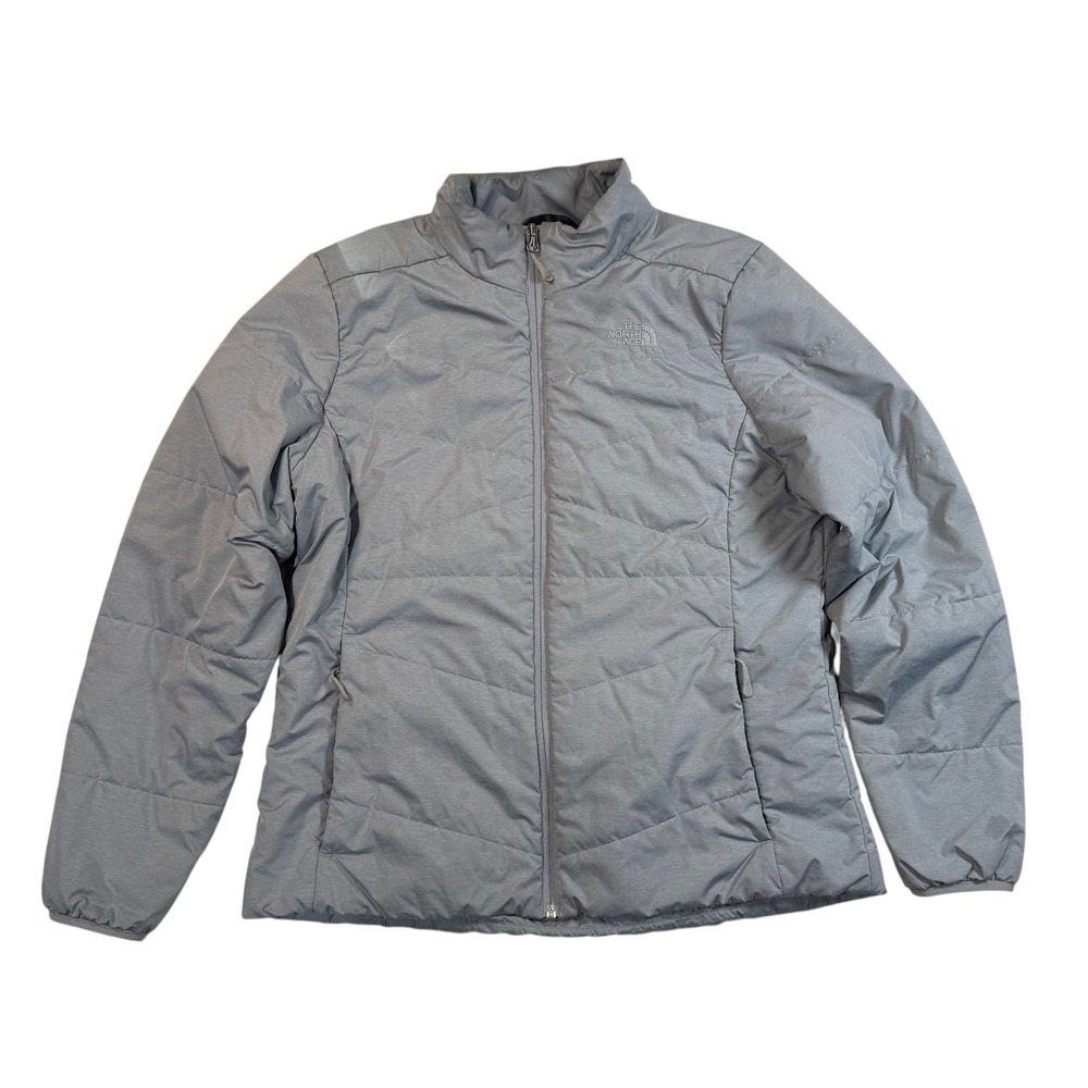 The North Face Bombay Jacket Womens‎ XL Gray Quilted Puffer NF0A3IGX